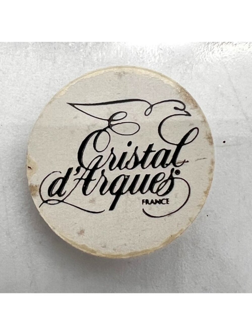 Cristal d'Arques France Curved Lead Crystal Picture Frame Decorative 4"x6" Photo - Picture 3 of 14